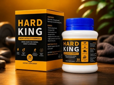 Hard King &mdash; Men's Vitality Formula &middot; 30 Capsules